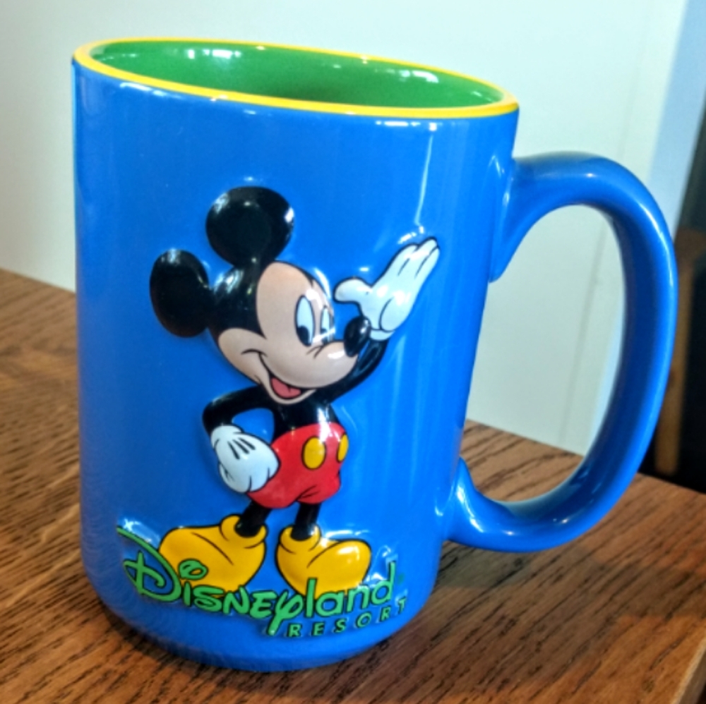 Disneyland Resort Blue Mickey Mouse Mug